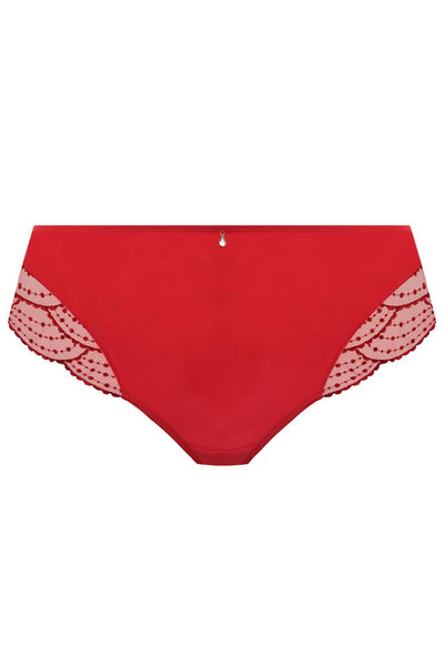 Elomi Priya Brazilian Brief, Haute Red (EL4557)