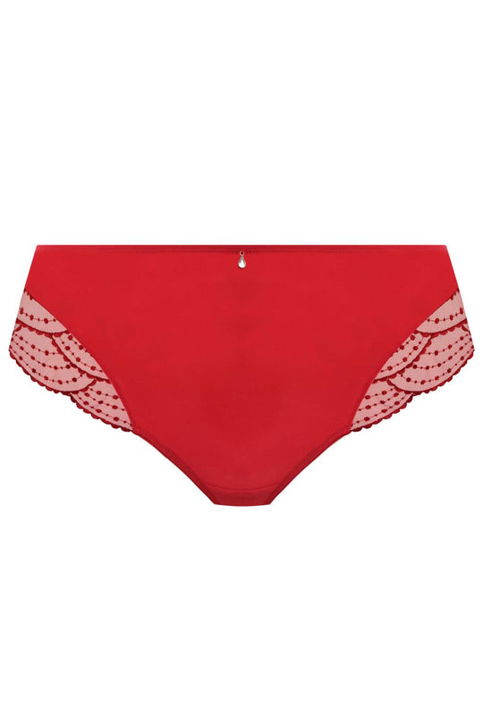 Elomi Priya Brazilian Brief, Haute Red (EL4557)