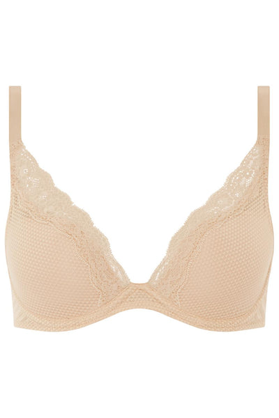 Passionata Brooklyn Plunge T-Shirt Bra 5701 Dune