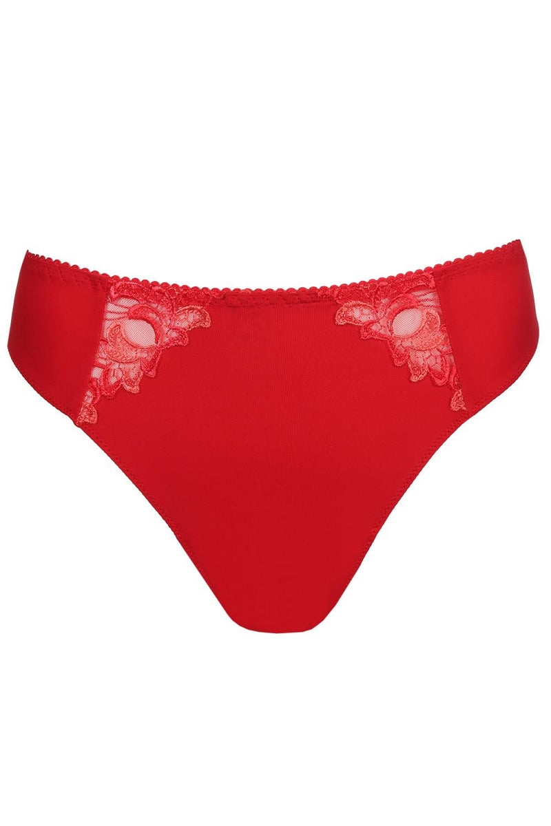 Prima Donna Deauville Thong, Scarlet (0661815)