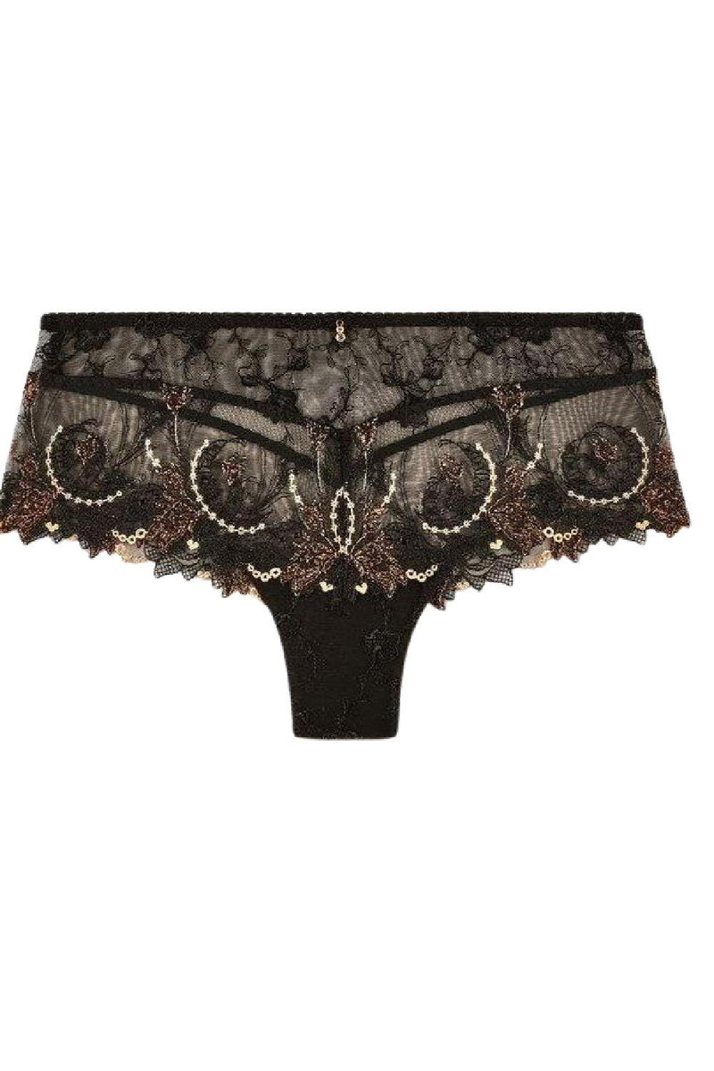 Aubade Amour Precieux St-Tropez Short, Diamant Noir (UD70)
