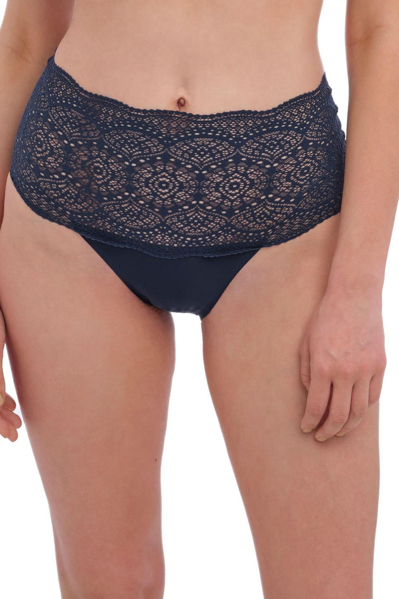 Fantasie Lace Ease Invisible Stretch Full Brief, Navy (FL2330)