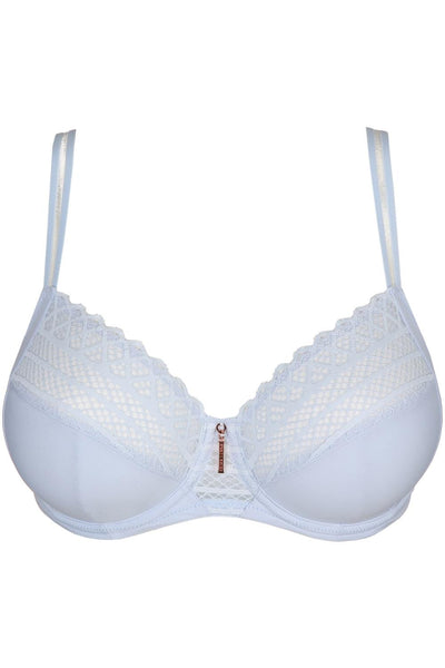 PrimaDonna Twist East End Full Cup Wired Bra, Heather Blue (0141930)