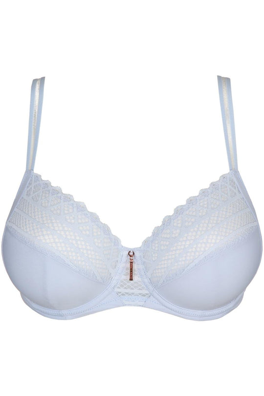 PrimaDonna Twist East End Full Cup Wired Bra, Heather Blue (0141930)