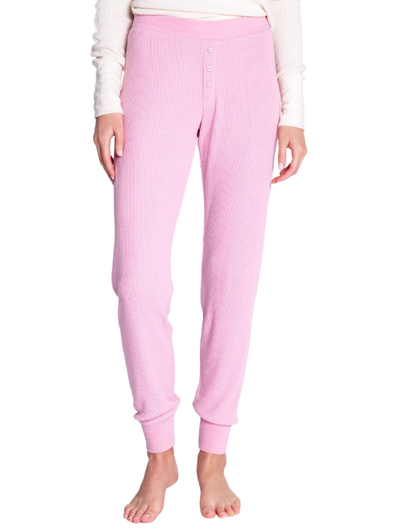 PJ Salvage Textured Essentials Jammie Pant RITEP- LILAC ROSE