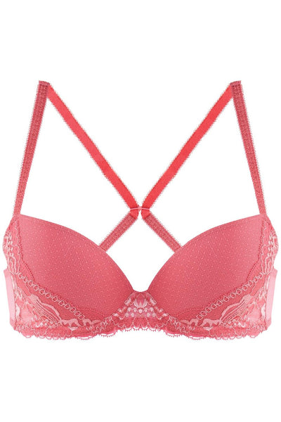 Simone Perele Promesse Push-Up Bra, Blush Pink (12H340)