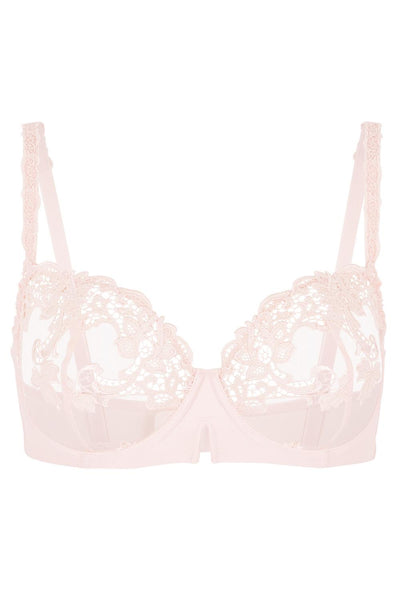 Simone Perele SAGA Sheer Demi Bra, Blush (15C330)
