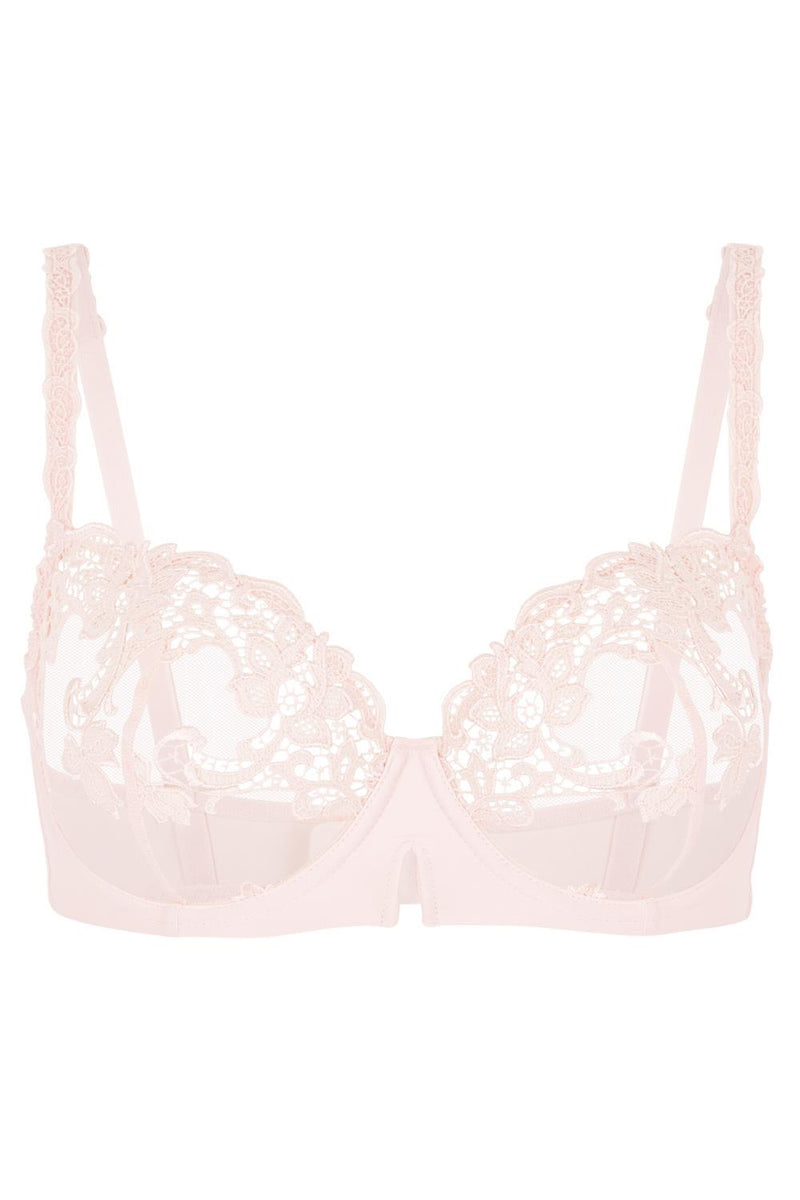 Simone Perele SAGA Sheer Demi Bra, Blush (15C330)