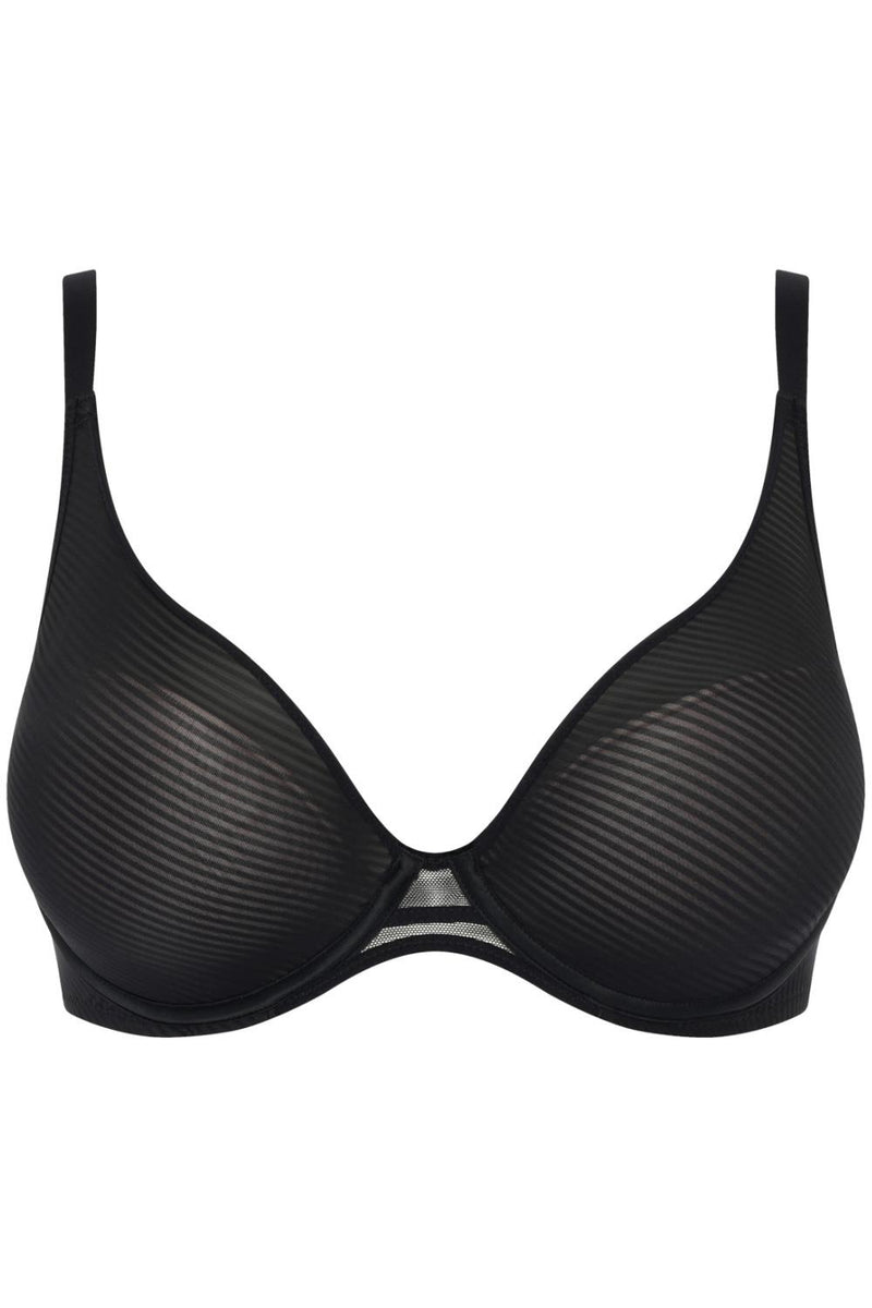 Passionata NAIS Plunge T-shirt Bra P48H9 Black