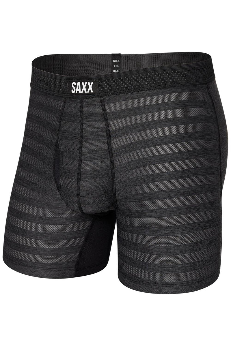 SAXX Hot Shot Boxer Brief SXBB09F-BLH (Black Heather)