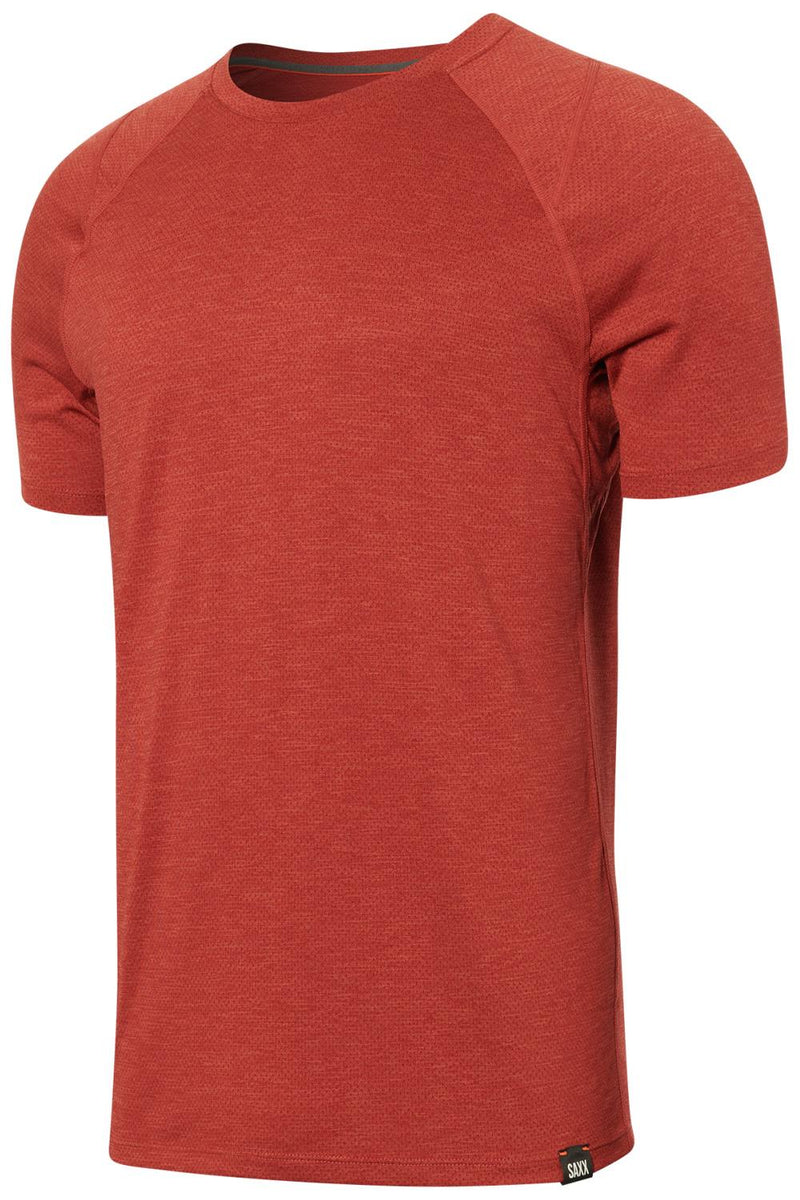 SAXX Aerator All Day Short SleeveT-Shirt SXST14-TMH (Tomato Heather)