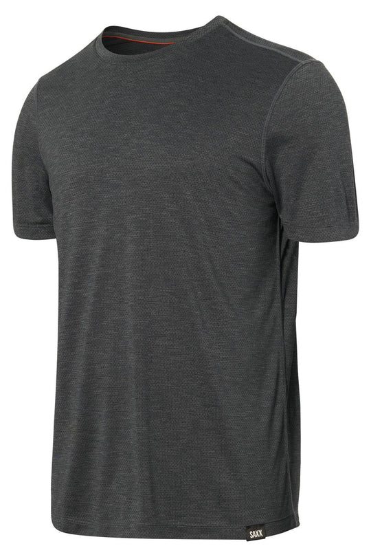 SAXX Aerator All Day Short Sleeve T-Shirt SXSC14-FBH (Faded Black Heather)