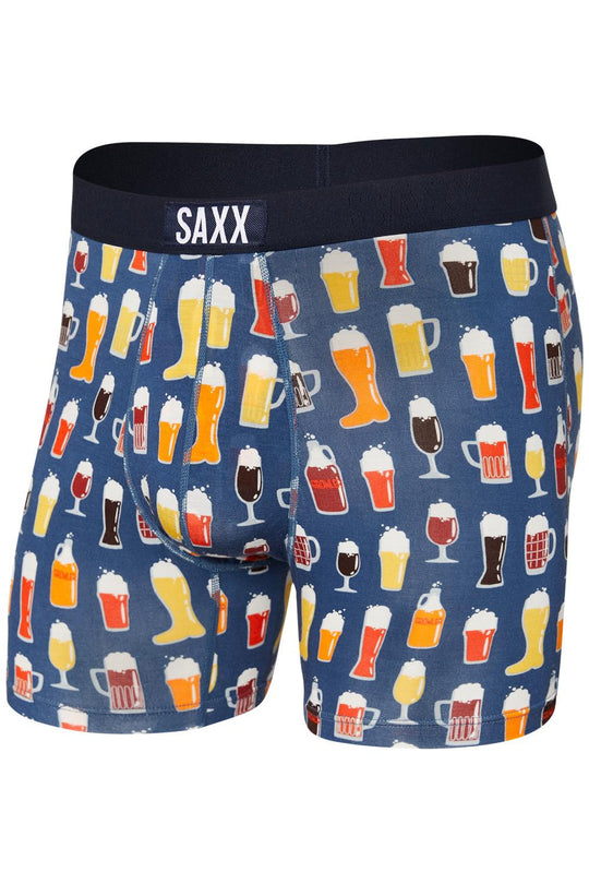 SAXX Vibe Boxer Brief SXBM35-PPD (Dark Denim Pitcher Perfect)