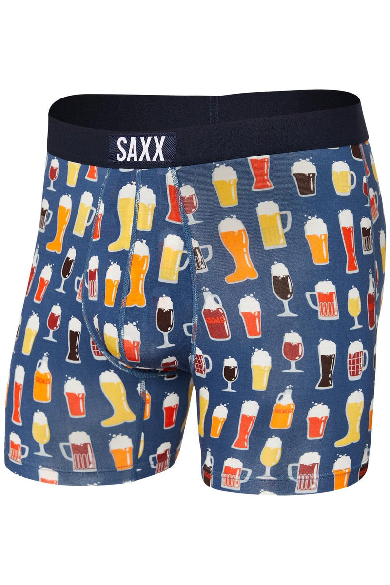 SAXX Vibe Boxer Brief SXBM35-PPD (Dark Denim Pitcher Perfect)