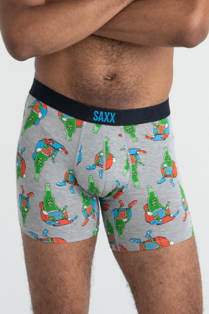 SAXX Vibe Boxer Brief SXBM35-PDH (Pants Drunk-Grey Heather)