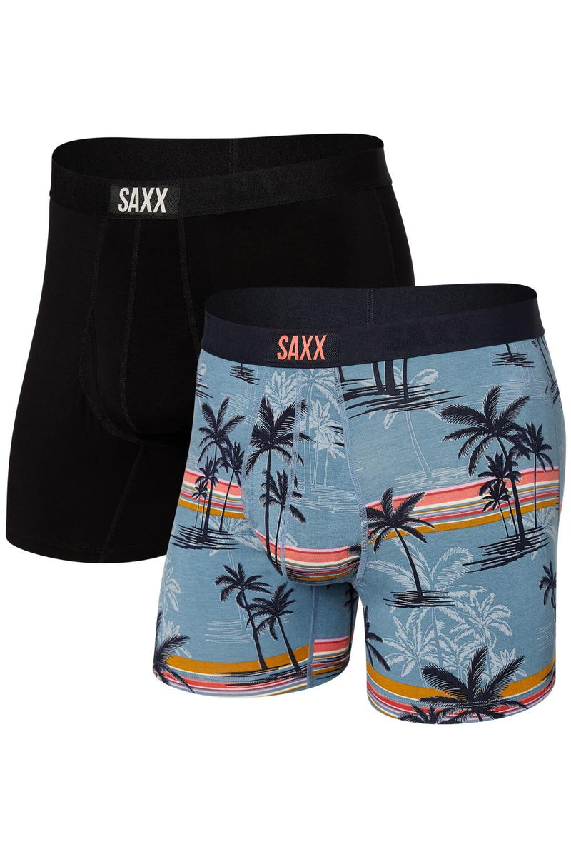 SAXX Ultra Boxer Brief 2 Pack SXPP2U-EVL