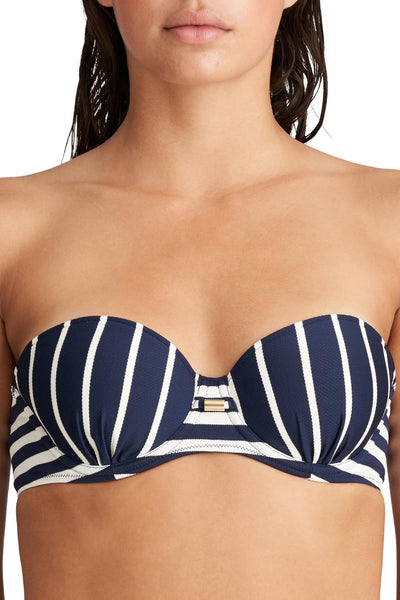 Marie Jo Swim Cadiz Bikini Strapless Padded Top, Water Blue (1005218)