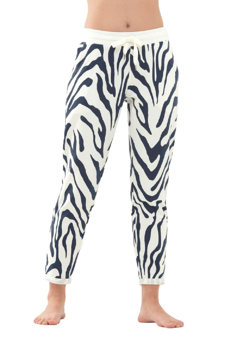 Mey Valerie Zebra Print Lounge Pants 17409