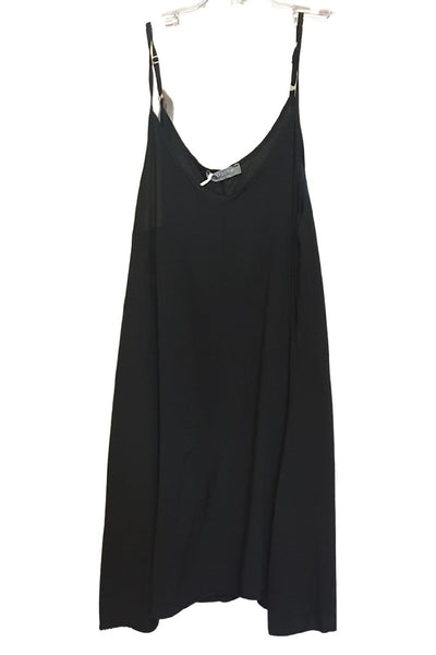 Pistache Viscose Slip DK193351 - Black