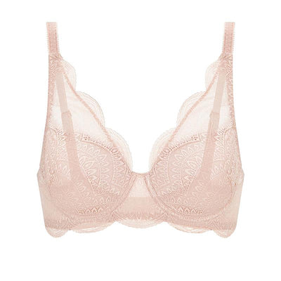 Simone Perele Karma Padded Half Cup Bra, Peau rosée (12V343)