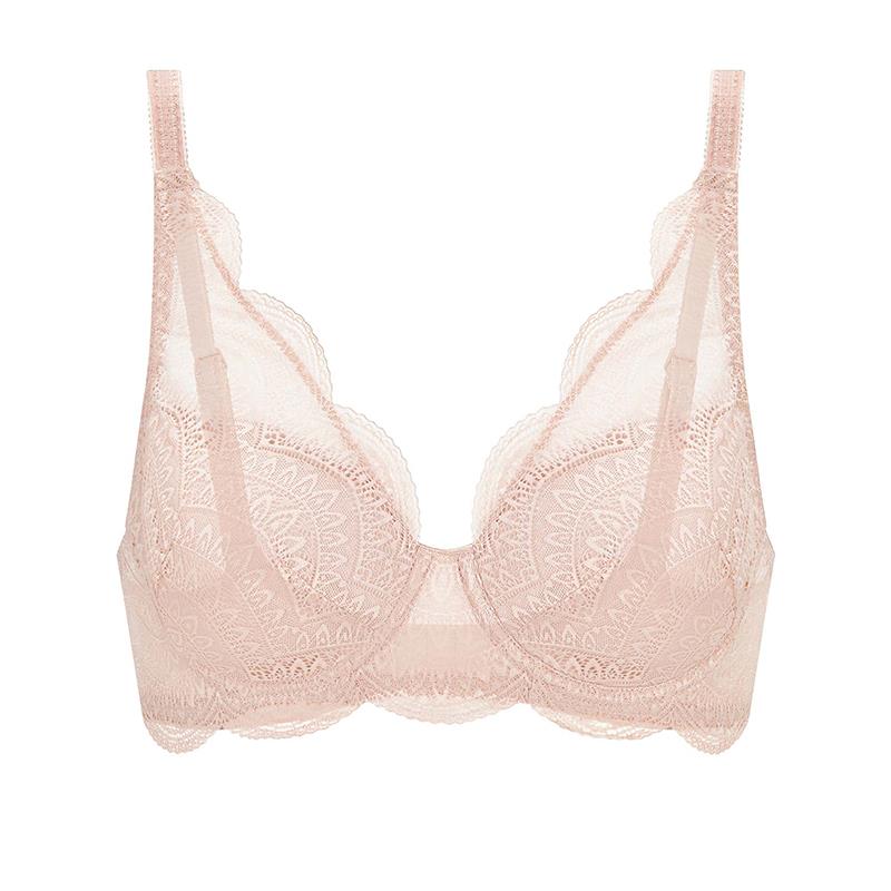 Simone Perele Karma Padded Half Cup Bra, Peau Rosée (12V343)