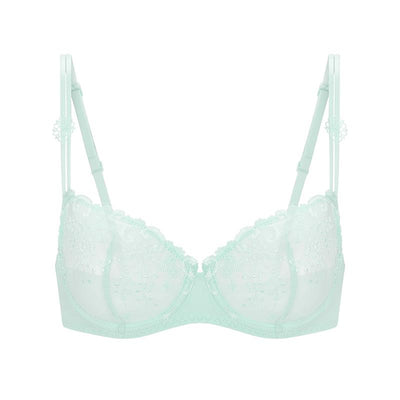 Simone Perele DELICE Sheer Demi Bra, Sea Green (12X330)