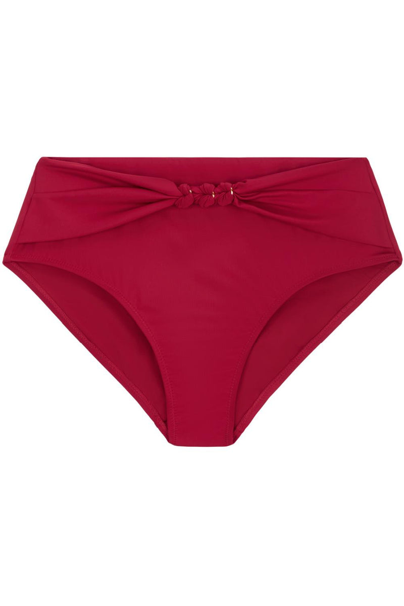 Aubade Ocean Cruise High-waist Swim Brief, Cerise (IR24)