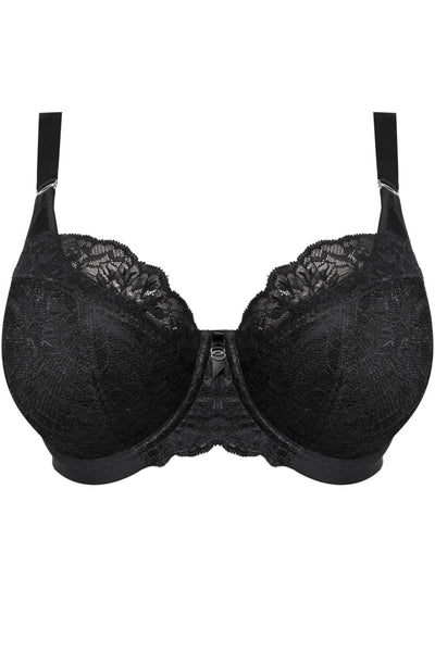 Elomi Brianna Padded Half Cup Bra, Black (EL8081)