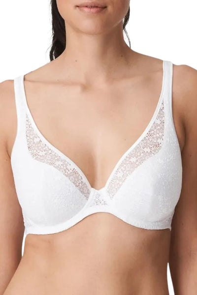 Prima Donna Twist Epirus Triangle Bra, White (0141974)