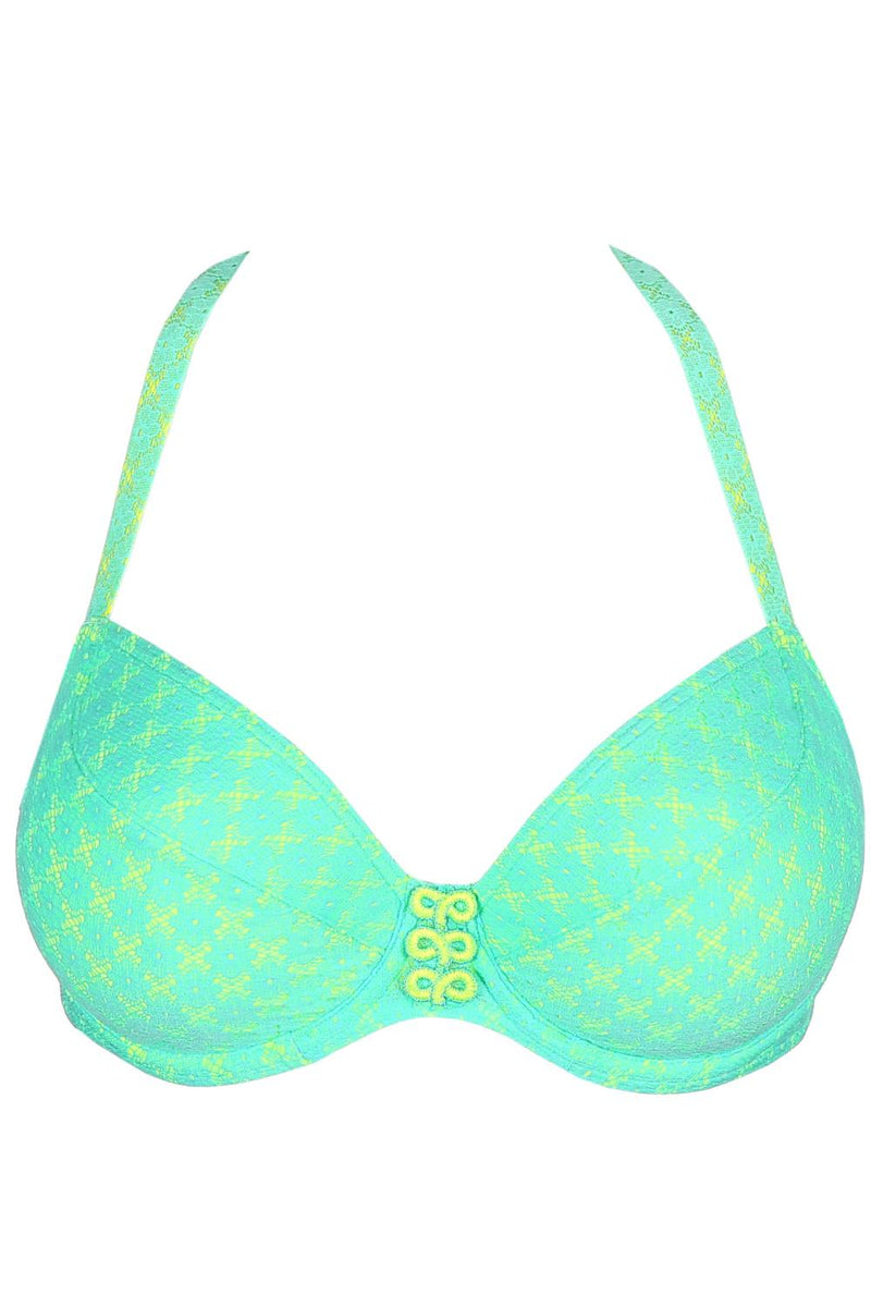 PrimaDonna Swim RIMATARA Padded Balcony Top, Aruba Blue (4008012)