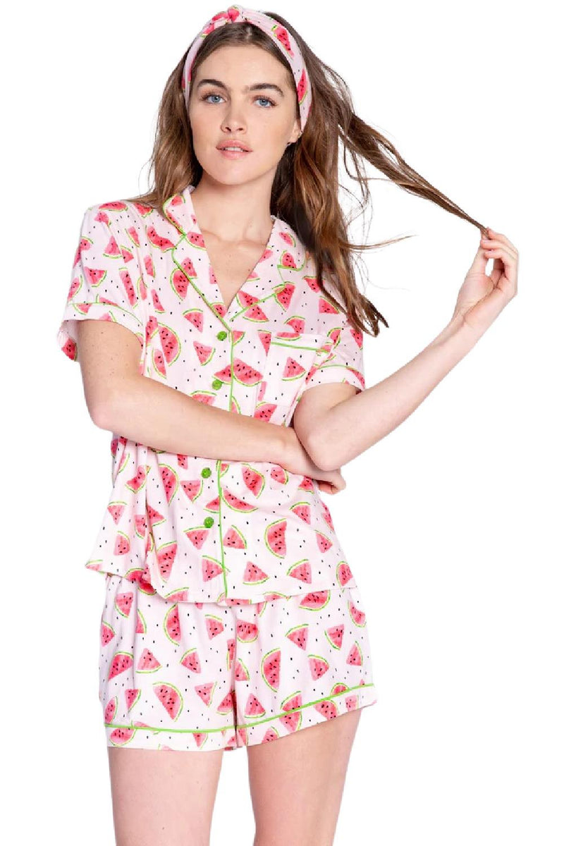 PJ Salvage Playful Prints Watermelon PJ Set RDPPPJ-BLUSH