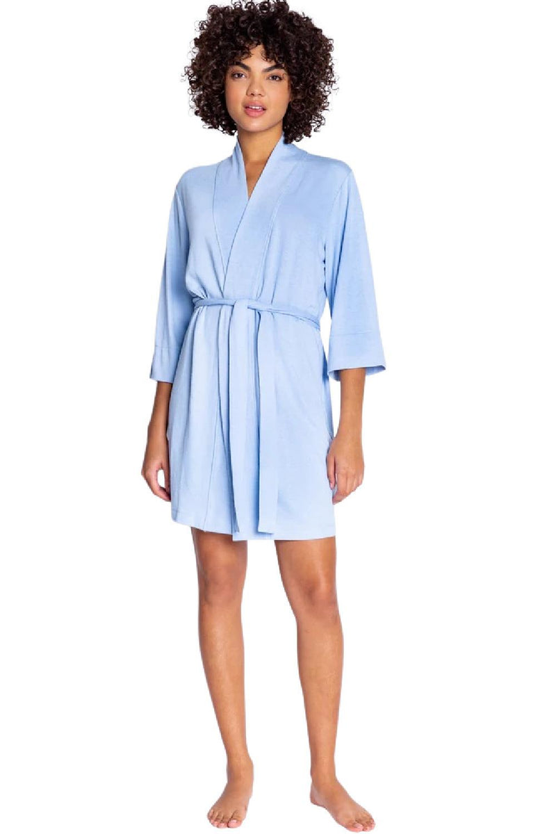 PJ Salvage Reloved Lounge Robe RIRLR-ICE BLUE