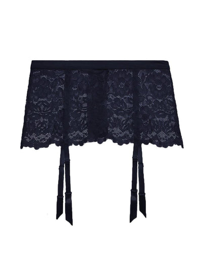 Cosabella Magnolia Garter Belt, Nocturnal Blue (MAGNO4231)