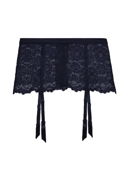 Cosabella Magnolia Garter Belt, Nocturnal Blue (MAGNO4231)