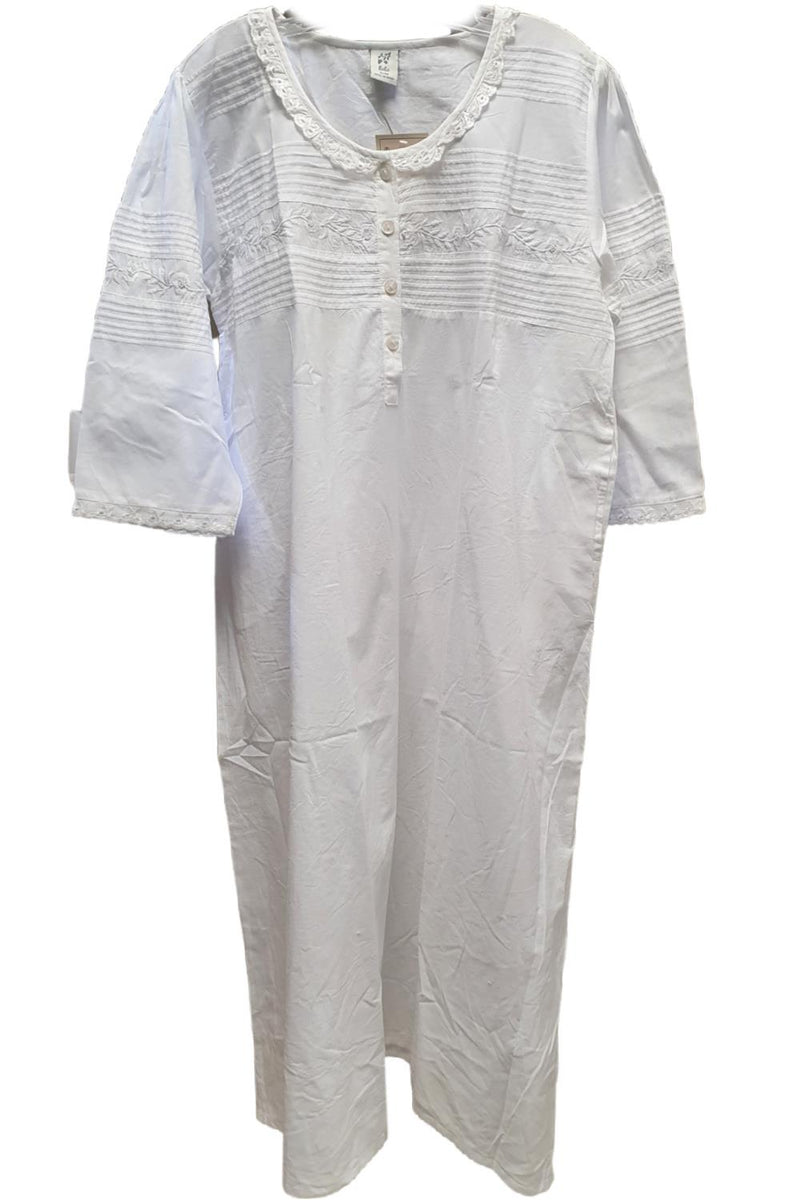 Baba Imports Embroided Nighty ND-143