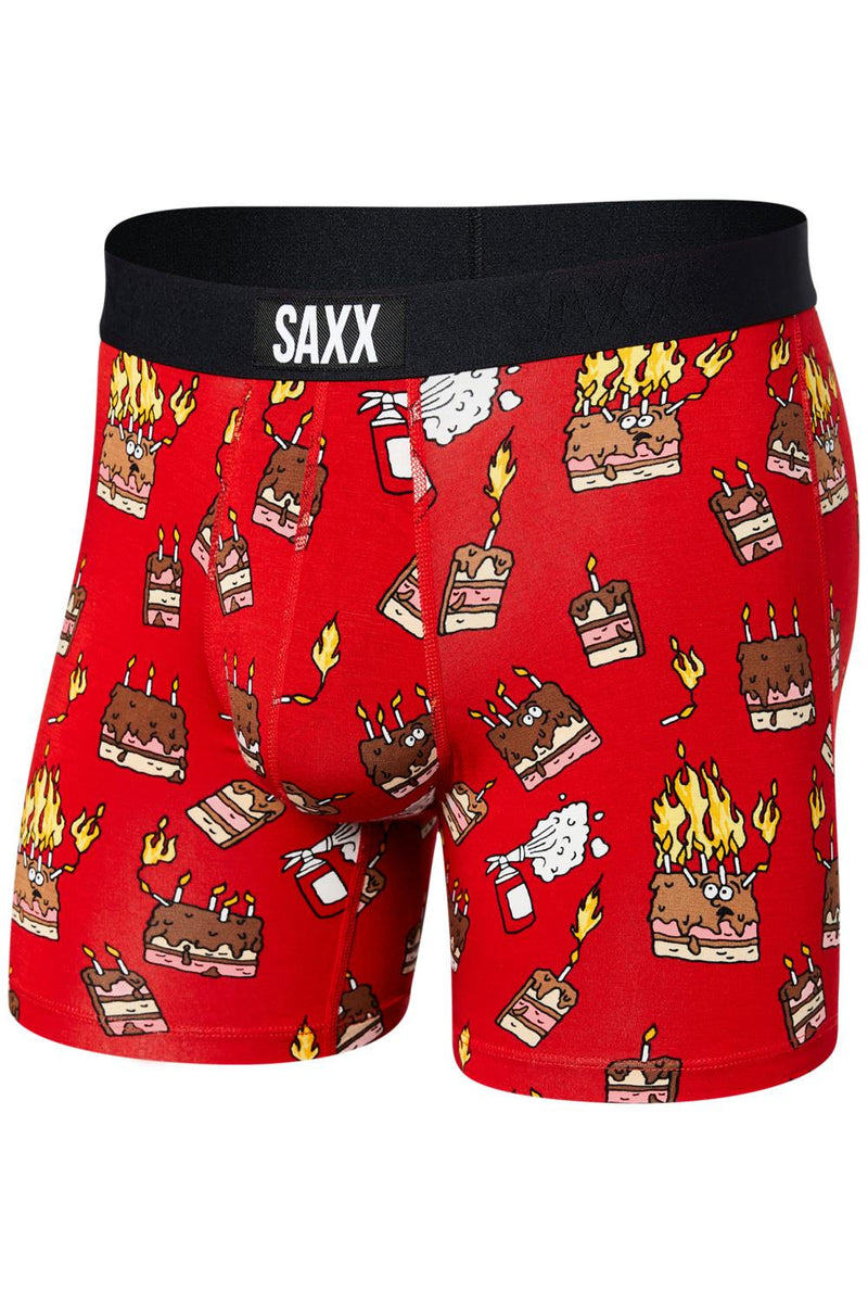 SAXX Vibe Boxer Brief SXBM35-FUR (Fired Up-red)