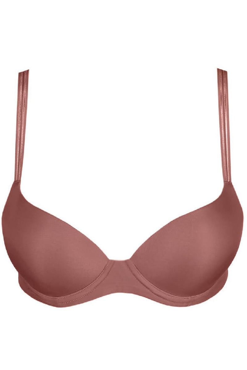 Marie Jo Louie Push-Up Bra, Satin Taupe (0122097)