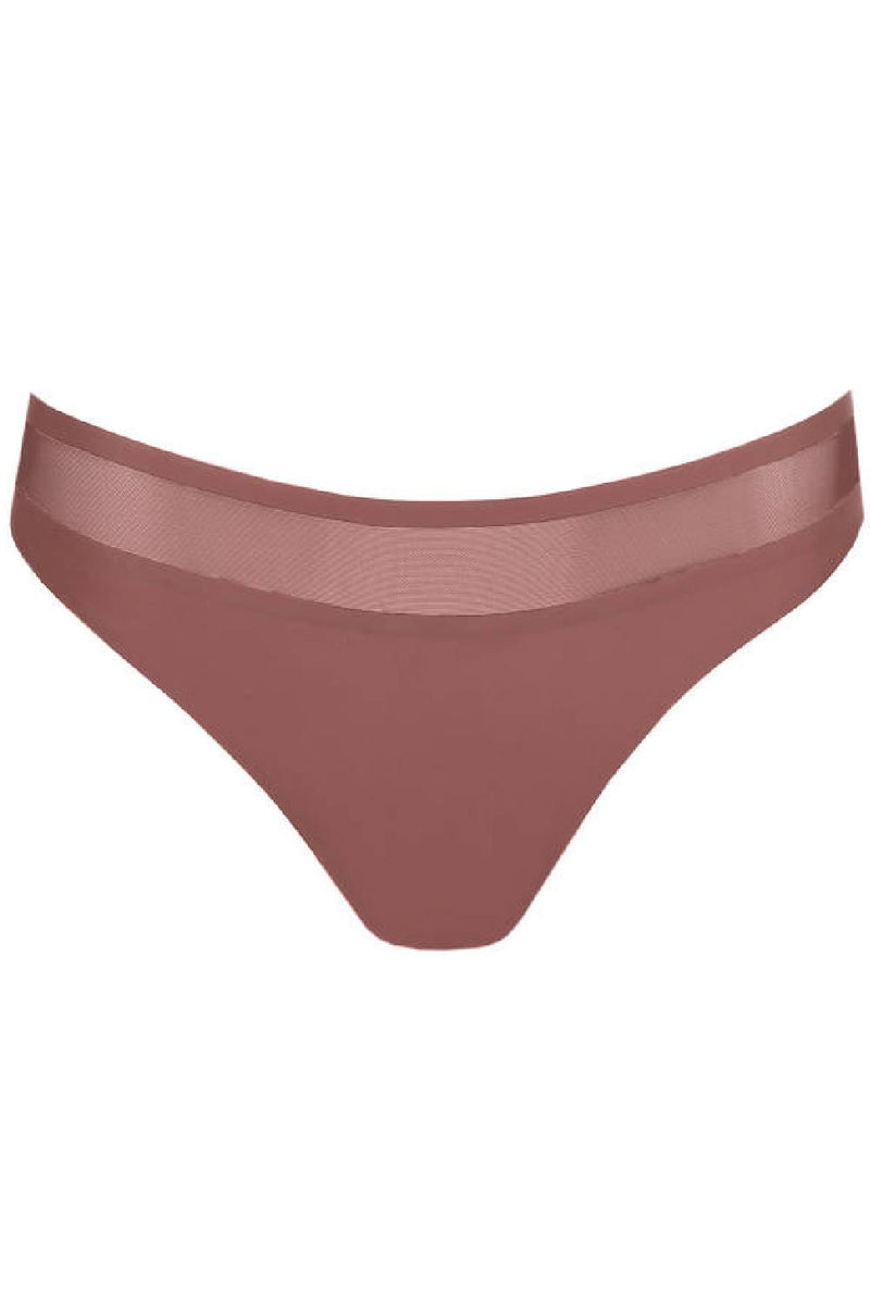Marie Jo Louie Thong 0622090 Satin Taupe