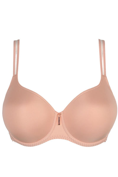 PrimaDonna Twist East End Padded Heart Shaped Bra, Powder Rose (0241930)