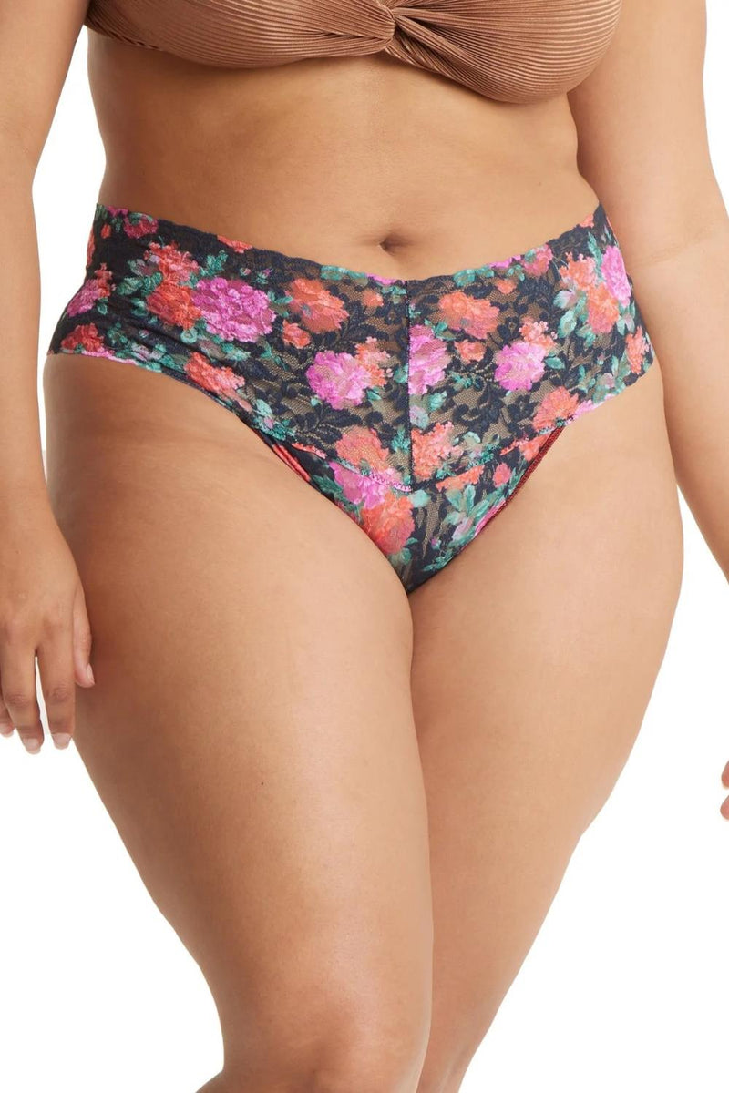 Hanky Panky Retro Lace Plus Thong, Autobiography (PR9K1926X)
