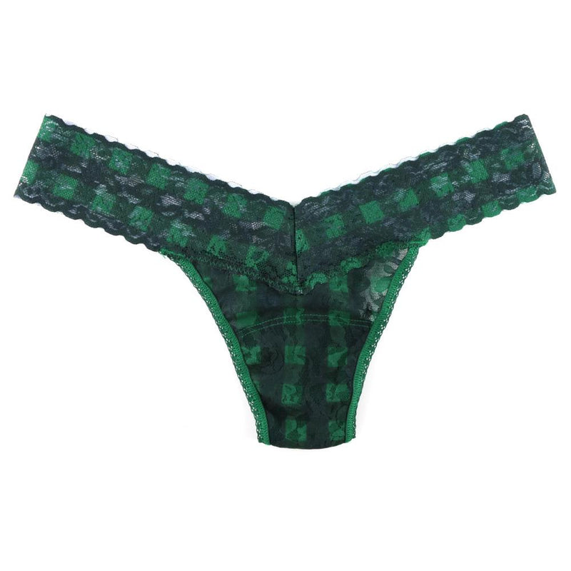 Hanky Panky Holiday Printed Low Rise Rolled Thong PR4911P Chess