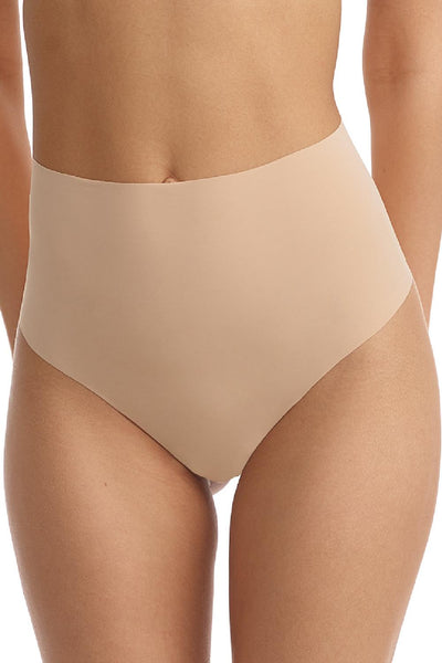 Commando Classic High Rise Thong HRT02 Beige