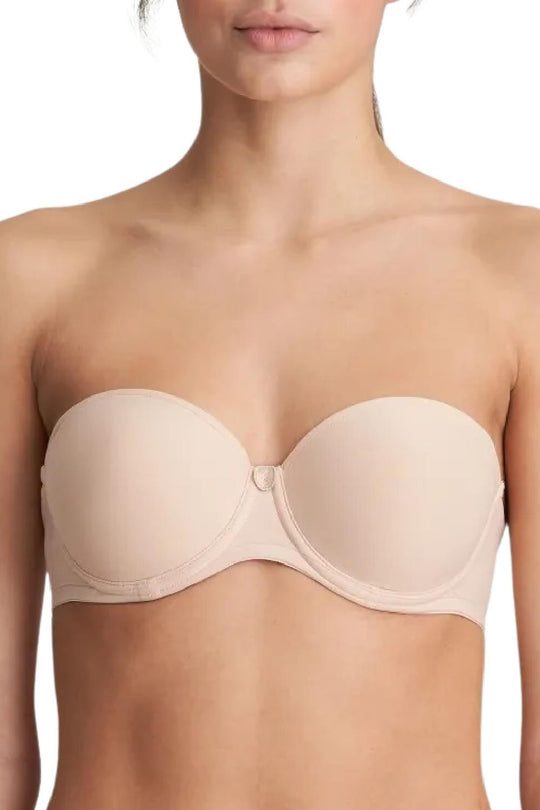 Marie Jo Tom Padded Strapless Bra, Caffé Latte (0120828)