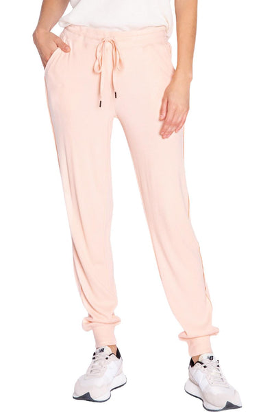Pastel Dreams Solid Band Pant REPDP2-PEACH
