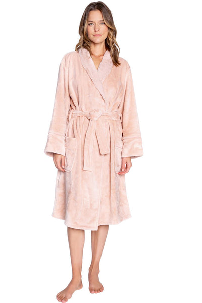 PJ Salvage Luxe Plush Robe RELPR-BLUSH