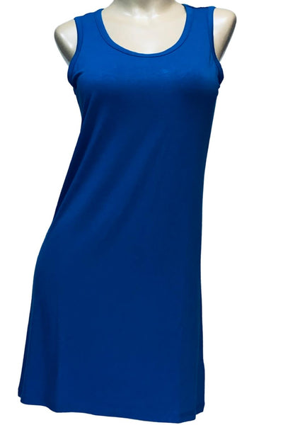 Cool Girl Vacay Ready Sleeveless Sleepshirt, Blue (C319106)
