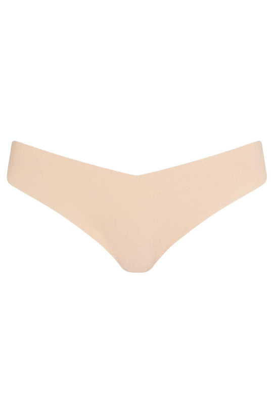Commando Classic Solid Thong, Beige (CT01)