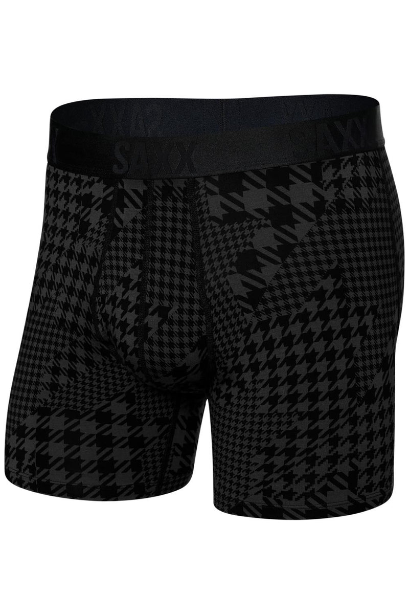 SAXX 22nd Century Silk Boxer Briefs SXBB67-DCB (Dogstooth Camo Black)