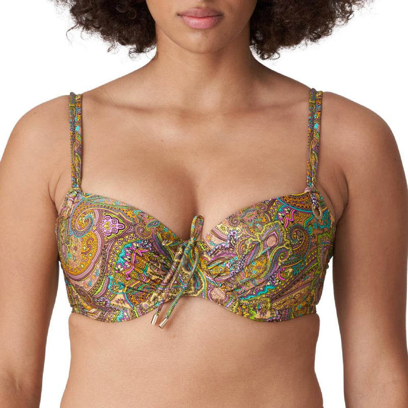 PrimaDonna Swim Sakarun Padded Balcony Bikini, Sunny Paisley (4009916)
