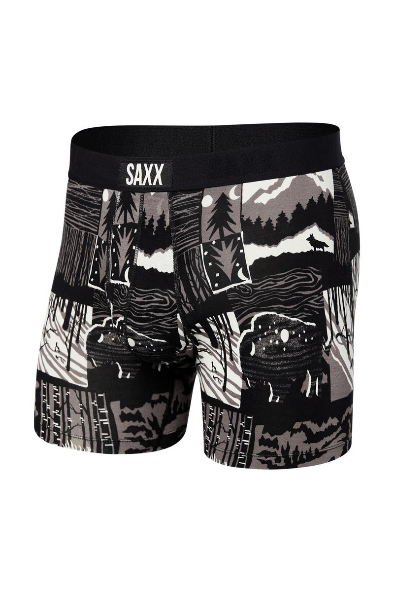 SAXX Vibe Boxer Brief SXBM35-WSB (Winter Shadows-Black)